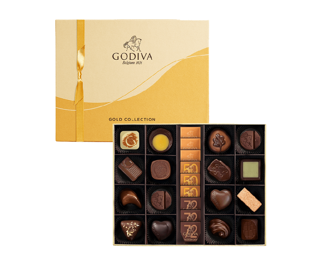 Gold Collection Chocolate Gift Box 25pcs